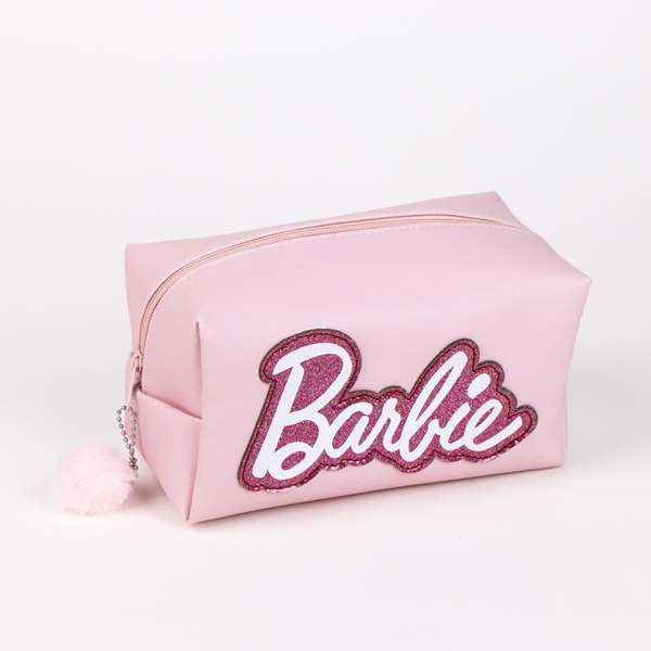 Cerdá Nécessaire de toilette de voyage Barbie 23 x 15 x 9 cm - Rose clair