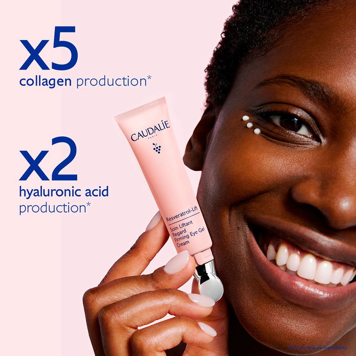 Caudalie RESVERATROL LIFT Soin Lifting des Yeux 15 ml - Réduit Poches, Rides, Raffermit les Paupières