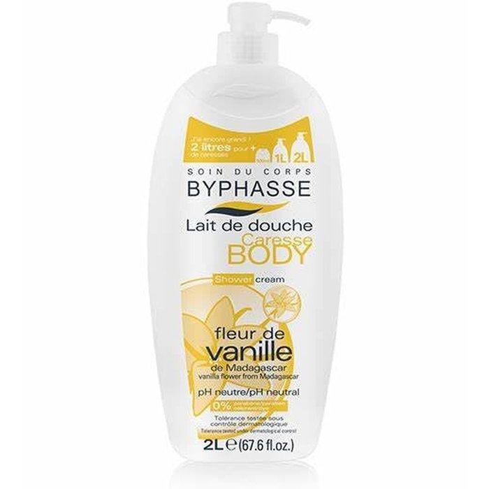 Byphasse CARESSE Crème de douche vanille 1000 ml