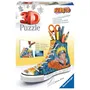 Ravensburger Puzzle 3D Sneaker Naruto - 108 pièces - Chaussure détaillée en bleu - À partir de 8 ans