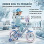Huffy Bicicleta Frozen - Vélo enfant 14" (4-6 ans) - Licence Disney - Version espagnole