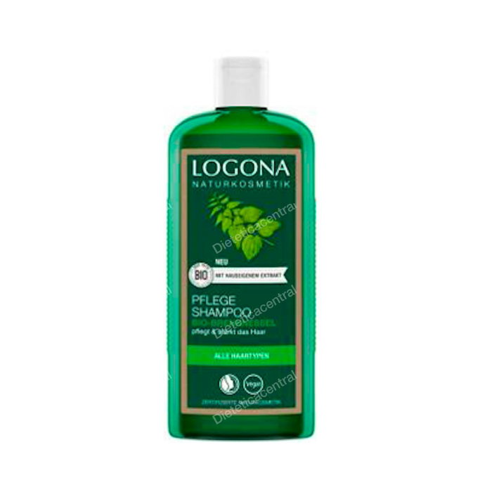 LOGONA Champoo Ortiga Cuidado Clasico 250 ml - Shampoing aux orties pour tous types de cheveux, soin classique naturel et brillant LOGONA Champoo Ortiga Cuidado Clasico 250 ml - Shampoing aux orties pour tous types de cheveux, soin classique naturel et brillant