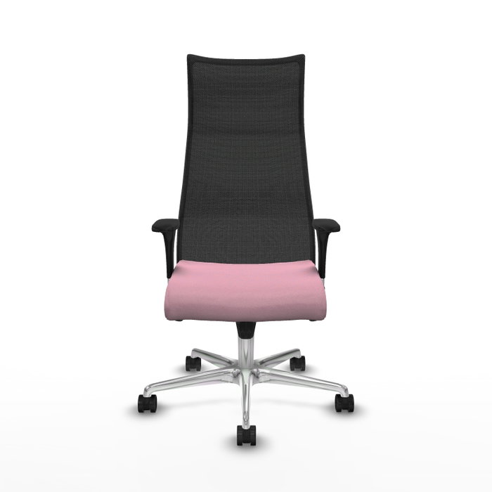 Piqueras y Crespo Chaise de Bureau Albacete XL Rose et Noir Piqueras y Crespo Chaise de Bureau Albacete XL Rose et Noir