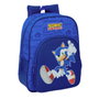 Sonic Cartable Bleu 26 x 34 x 11 cm