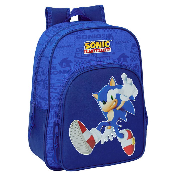 Sonic Cartable Bleu 26 x 34 x 11 cm