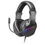 Casque avec Microphone Gaming Mars Gaming MH122 Noir