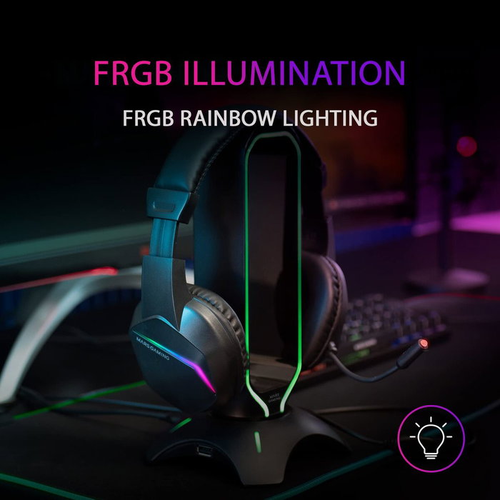 Casque avec Microphone Gaming Mars Gaming MH122 Noir Casque avec Microphone Gaming Mars Gaming MH122 Noir