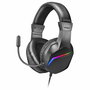 Casque avec Microphone Gaming Mars Gaming MH122 Noir