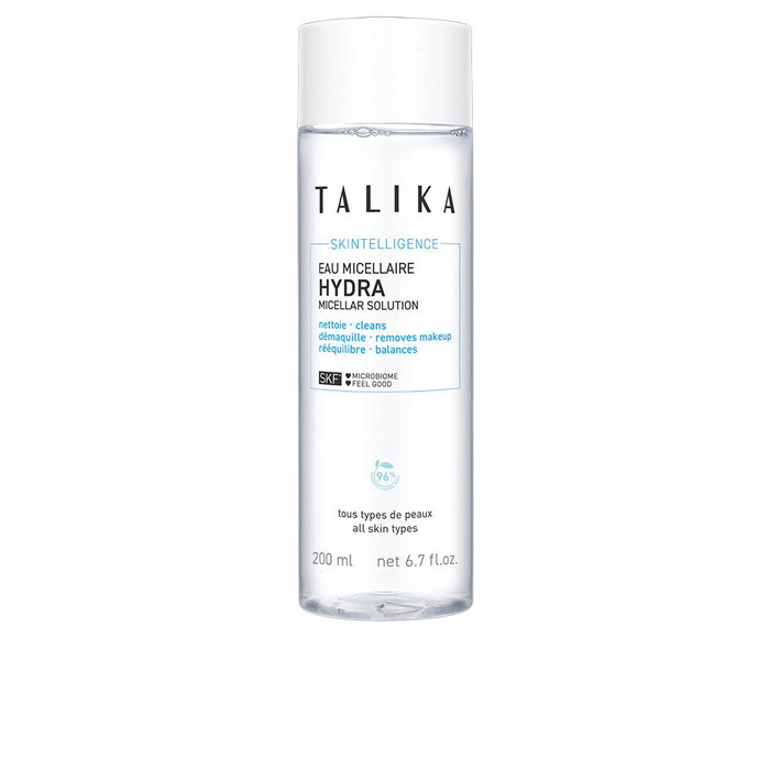Talika SKINTELLIGENCE HYDRA Eau Micellaire Hydratante - Purifie et Démaquille Visage & Yeux - Tous types de peau - 200 ml Talika SKINTELLIGENCE HYDRA Eau Micellaire Hydratante - Purifie et Démaquille Visage & Yeux - Tous types de peau - 200 ml