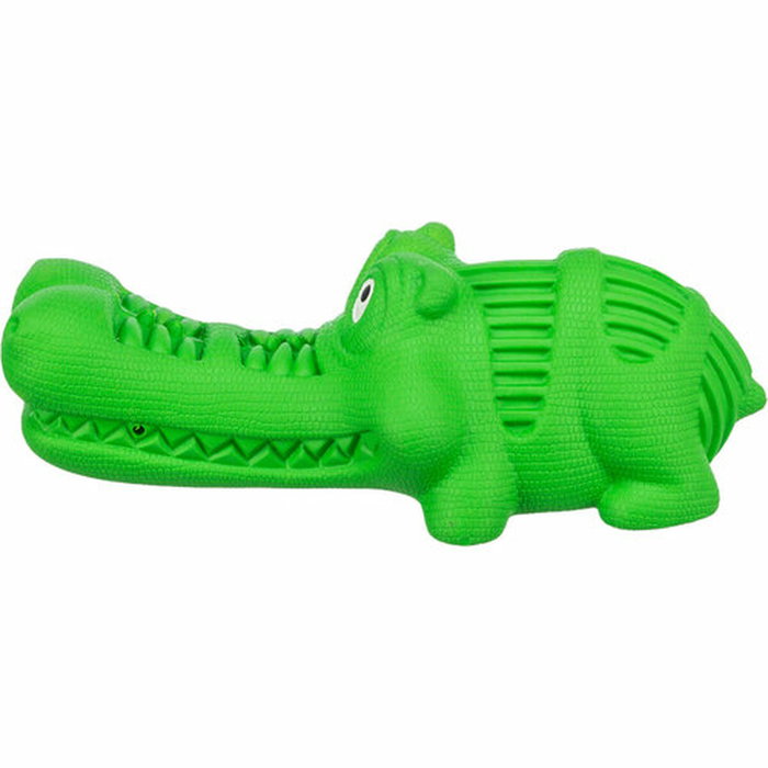 Jouet Distributeur de Friandises pour Animaux 2 en 1 Trixie Crocodile