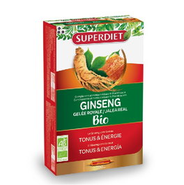 SUPERDIET Ginseng+Jalea Real Bio 20 ampoules