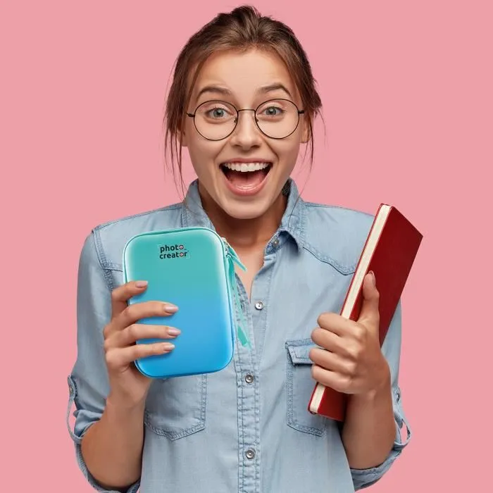 Canal Toys CLK 012 Housse de transport et de protection pour appareil photo instantané, pour enfant fille, multicolore, compatible avec Photo Creator