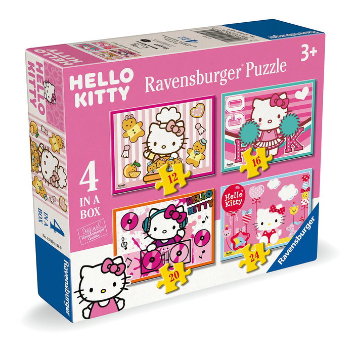 RAVENSBURGER Puzzle Hello Kitty 12-16-20-24 pièces