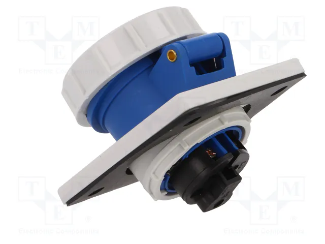 PAWBOL Connecteur d'alimentation AC socle femelle 16A 400V AC 6H IP67 PAWBOL Connecteur d'alimentation AC socle femelle 16A 400V AC 6H IP67