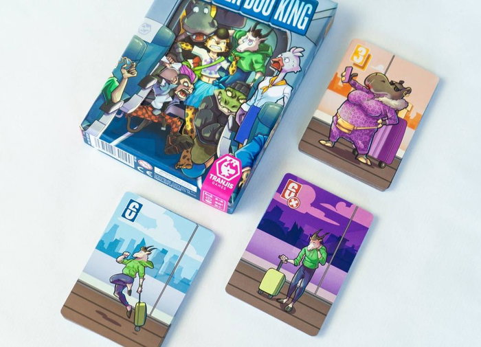 Tranjis Games Zooverbooking Jeu de Cartes Famille - Partie Rapide dès 8 ans Tranjis Games Zooverbooking Jeu de Cartes Famille - Partie Rapide dès 8 ans