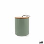 Quid Tasse Céramique Ozon Référence Ozon 10,4x13 cm Vert Lot de 6