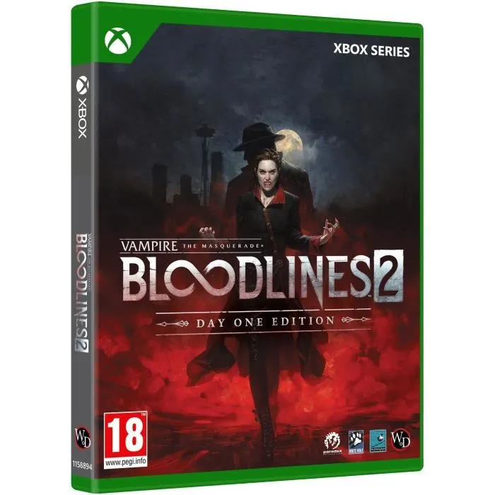 Plaion - Vampire: The Masquerade - Bloodlines 2 - Day One Edition - Jeu vidéo RPG sur Xbox Series X Plaion - Vampire: The Masquerade - Bloodlines 2 - Day One Edition - Jeu vidéo RPG sur Xbox Series X