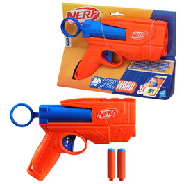 Hasbro Nerf N-Series Ward G0132 Blaster avec chargeur frontal, 4 dards N1 et taille parfaite pour l'action - Dès 8 ans