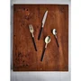 Cosy & Trendy Set de couverts Olivia 16 pcs - Champagne/Noir