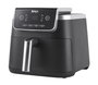 Ninja AF140EU Friteuse Air 4-en-1 sans Huile, 4.7L, 2000W, 6 Programmes (Frire, Rôtir, Réchauffer, Déshydrater), Casserole Antiadhésive et Lavable au Lave-vaisselle