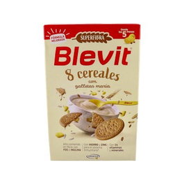 BLEVIT Super Fibra 8 Céréales et Biscuit 500 g
