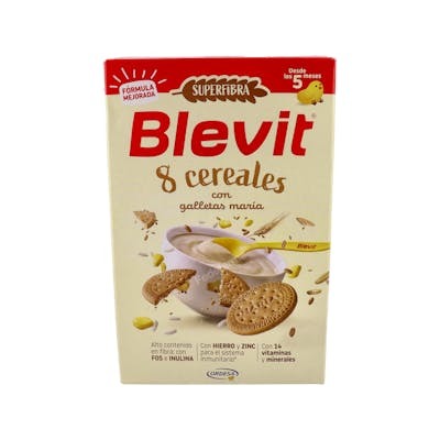 BLEVIT Super Fibra 8 Céréales et Biscuit 500 g BLEVIT Super Fibra 8 Céréales et Biscuit 500 g
