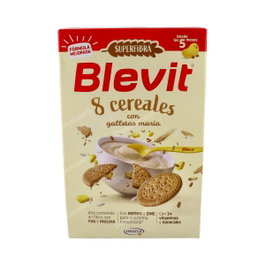 BLEVIT Super Fibra 8 Céréales et Biscuit 500 g