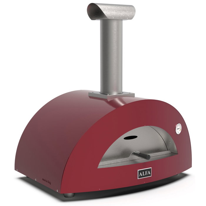 Alfa Moderno 2 Pizze Wood Red