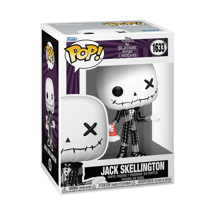 Funko Pop! Jack Skellington Patchwork - L'Étrange Noël de monsieur Jack
