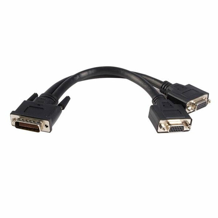 Câble DMS-59 vers VGA Startech DMSVGAVGA1 Noir 0,2 m Câble DMS-59 vers VGA Startech DMSVGAVGA1 Noir 0,2 m