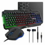 The G-Lab COMBO HELIUM Pack Gamer 3 en 1 Rainbow