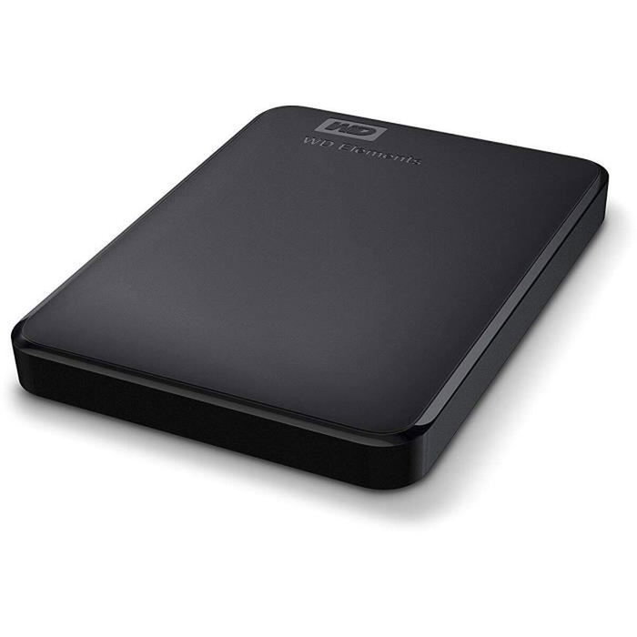 Disque Dur Externe Western Digital Elements Portable Noir 5 TB