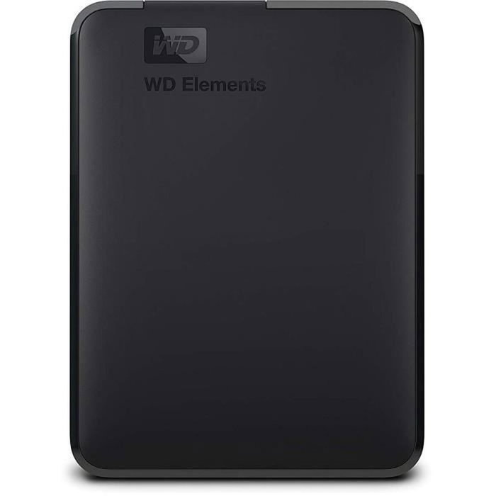 Disque Dur Externe Western Digital Elements Portable Noir 5 TB