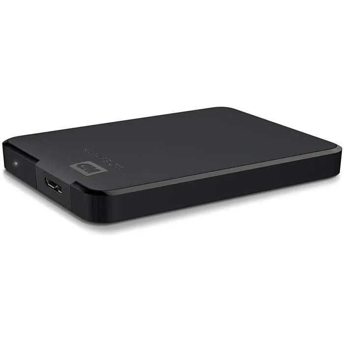 Western Digital WD Elements - Disque dur externe portable USB 3.0 5 To - Noir