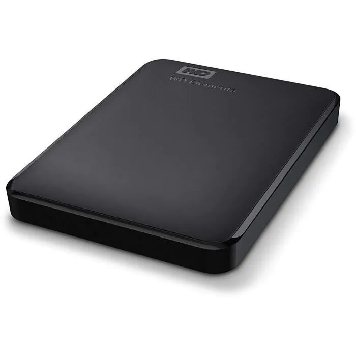 Western Digital WD Elements - Disque dur externe portable USB 3.0 5 To - Noir