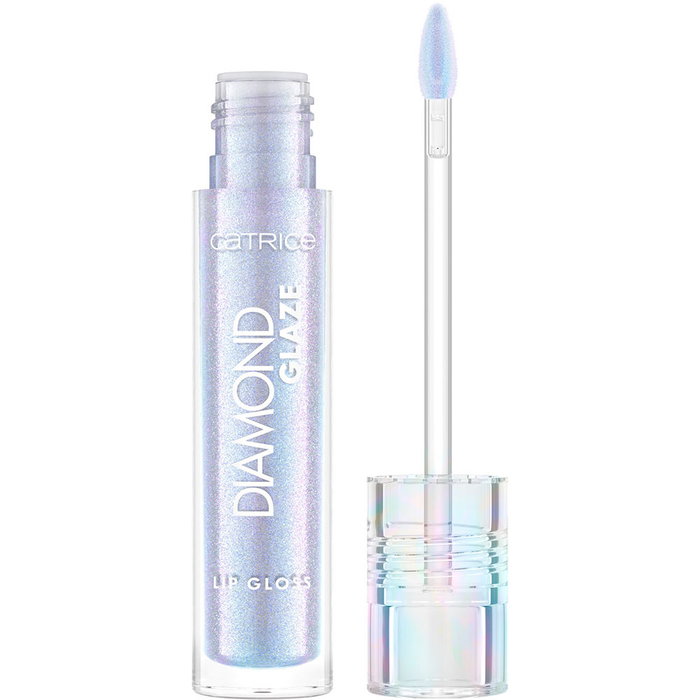 Catrice Brillant à lèvres DIAMOND GLAZE n° 010-Bubbles 'N' Troubles 3 ml Fini Ultra-Brillant Paillettes Holographiques