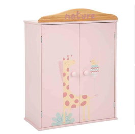 Muñecas Arias Armario Nature - Armoire pour enfant 40x20.50x54.5 cm avec 5 cintres - À monter