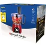 Robot culinaire Russell Hobbs Desire Red - 2.3 L, 600 W, 2 vitesses, fonction Pulse, rouge