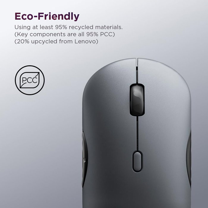 Lenovo 700 Multi-Device Wireless Silent Mouse Luna Grey Lenovo 700 Multi-Device Wireless Silent Mouse Luna Grey