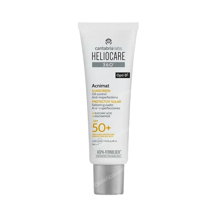 Heliocare 360° Acnimat SPF 50+ Crème solaire anti-imperfections et matifiante
