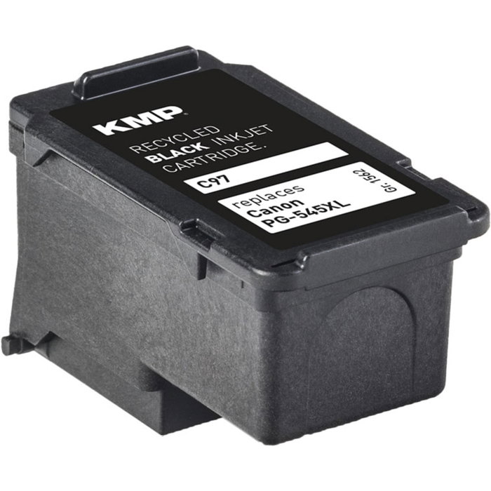 KMP Cartouche d'encre noire C97 compatible avec Canon PG-545 XL KMP Cartouche d'encre noire C97 compatible avec Canon PG-545 XL