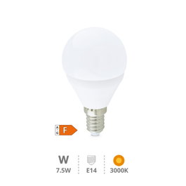 GSC Evolution Ampoule LED sphérique 7,5W E14 3000K