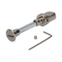 Carré de porte EDM 85444 10098 Zamak Avec déverrouillage
