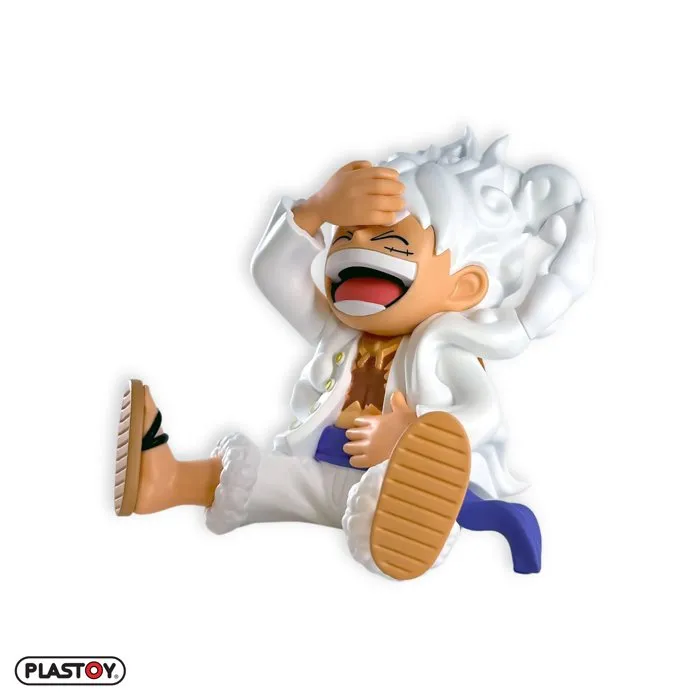Plastoy PLASTOY - One Piece Luffy Gear 5 - Tirelire en plastique collector - 14 cm - Figurine et décoration