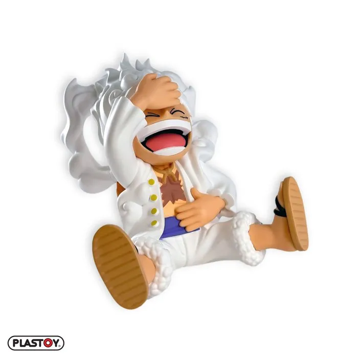 Plastoy PLASTOY - One Piece Luffy Gear 5 - Tirelire en plastique collector - 14 cm - Figurine et décoration