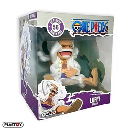 Plastoy PLASTOY - One Piece Luffy Gear 5 - Tirelire en plastique collector - 14 cm - Figurine et décoration