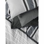 Parure de couette en coton renforcé Anthracite, 220 x 240 cm