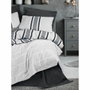Parure de couette en coton renforcé Anthracite, 220 x 240 cm