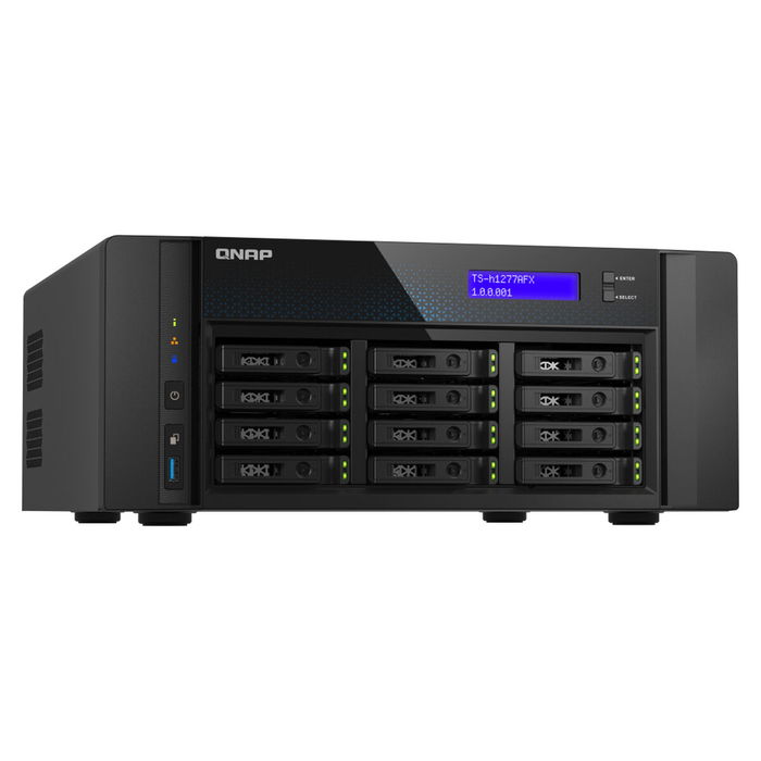 Stockage en Réseau NAS Qnap TS-H1277AFX-R7-32G Noir