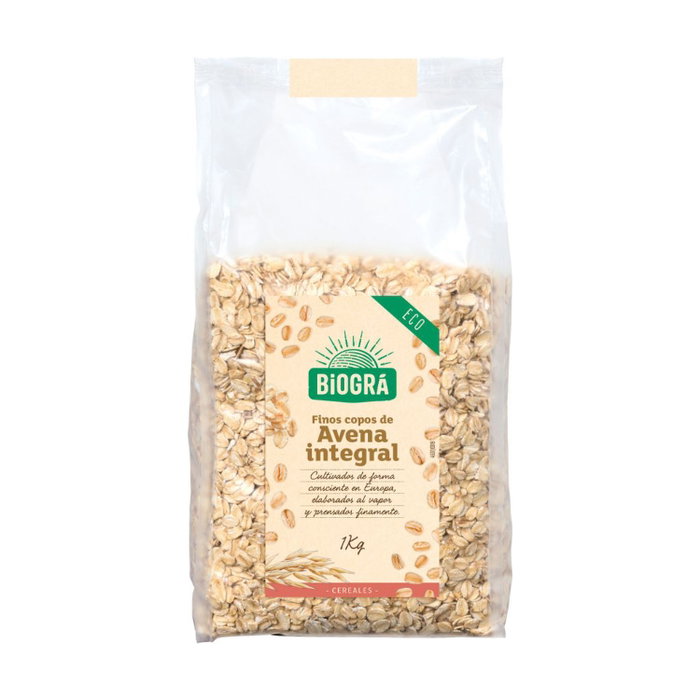 Biográ Copos de Avena Finos Bio 1kg Biográ Copos de Avena Finos Bio 1kg